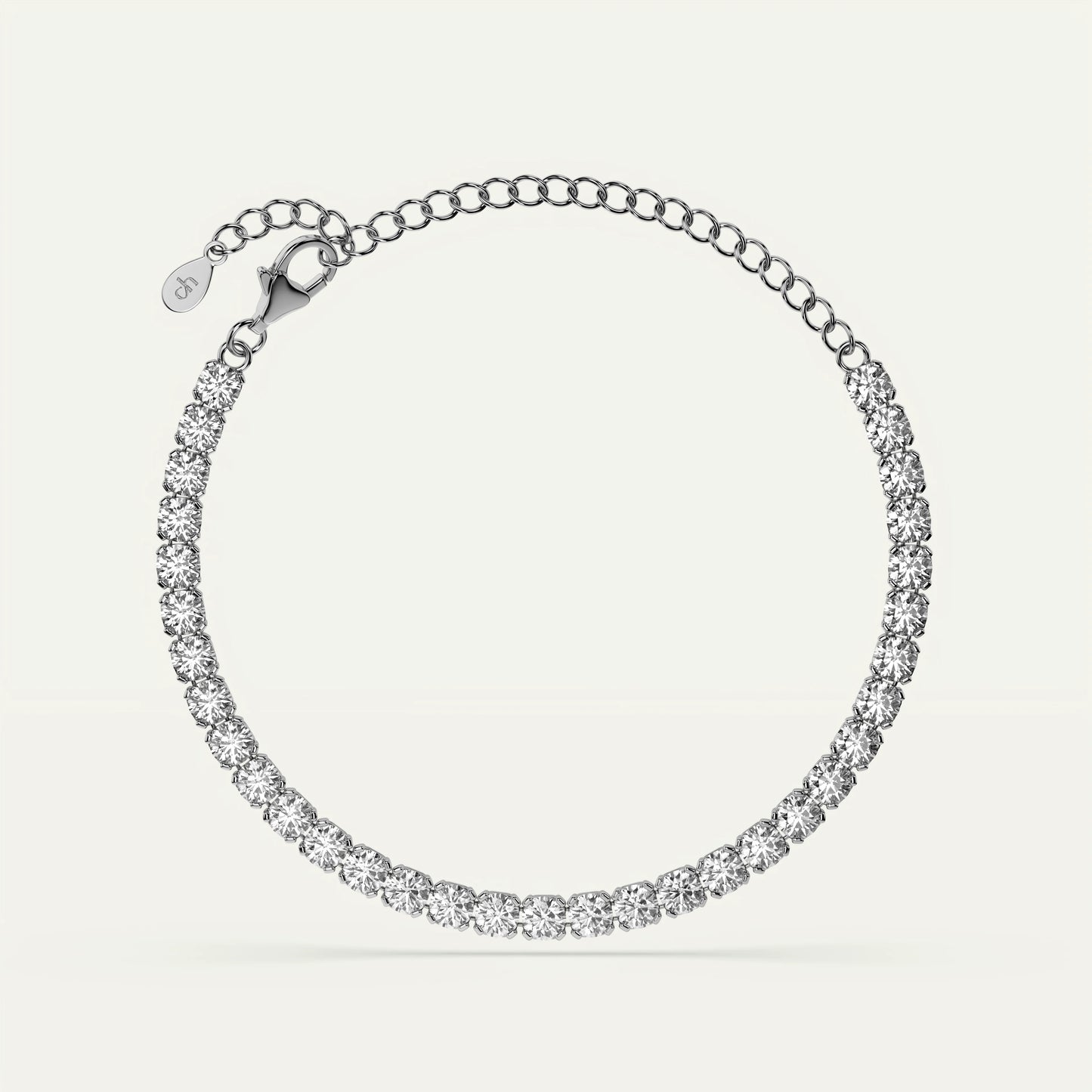 Goldmacher Celeste Sterling Silver Moissanite Tennis Bracelet – 4.4ctw (44 Stones) for Affordable Luxury and Versatile, Elegant Style.